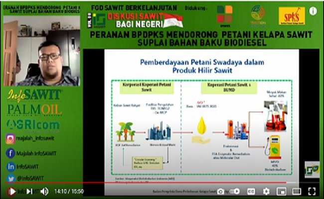 Dorong Petani Sawit Masuk Rantai Pasok Biodiesel